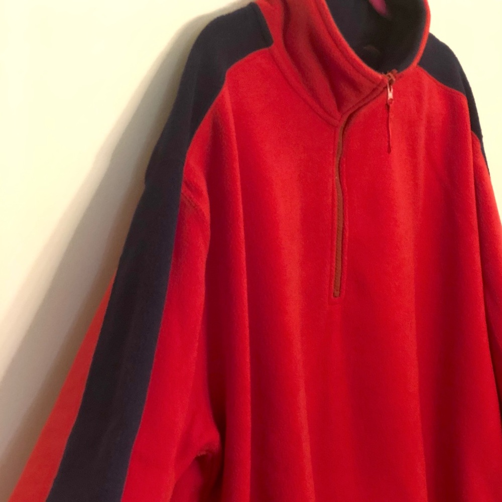 Orange and Navy Sweatshirt - Picture 2 of 3